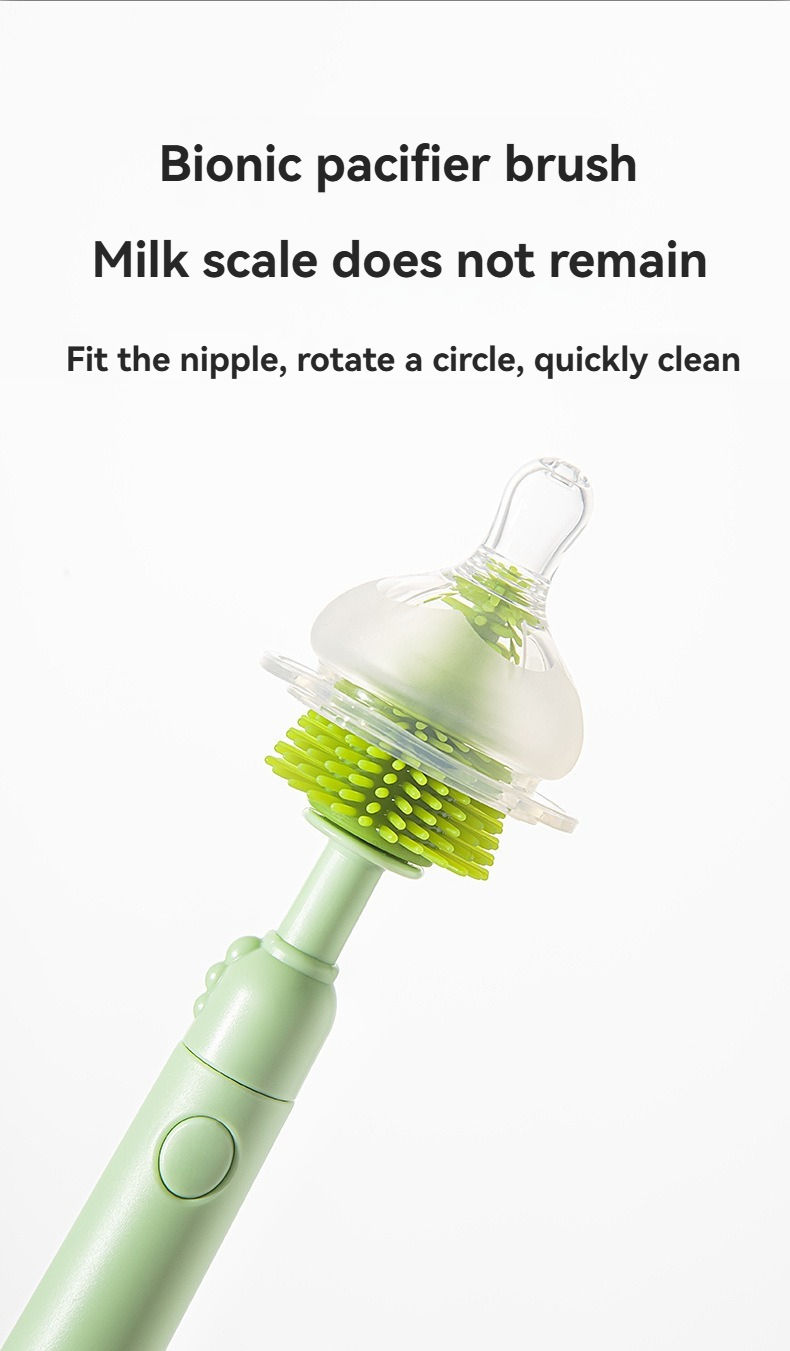 Thumbnail: Travel Baby Bottle Cleaning Set – Silicone Brushes with Storage Case