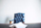 Blue Leather Chair