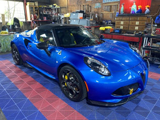 東京都より自走で山形に持ち込まれたT様のアルファロメオ 4C スパイダー・イタリア