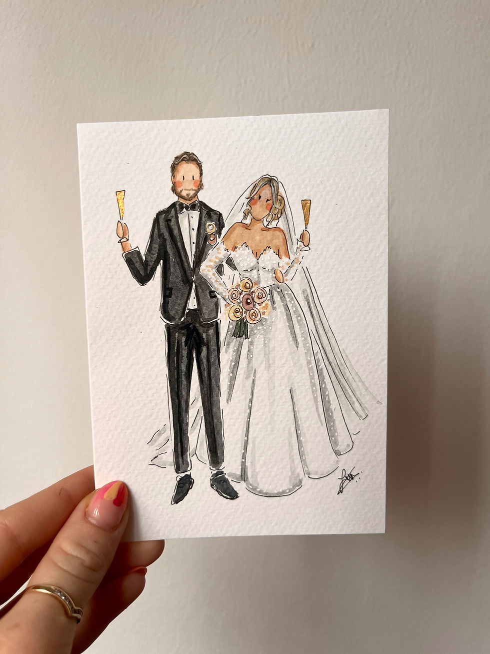 Thumbnail: Wedding Character Illustration