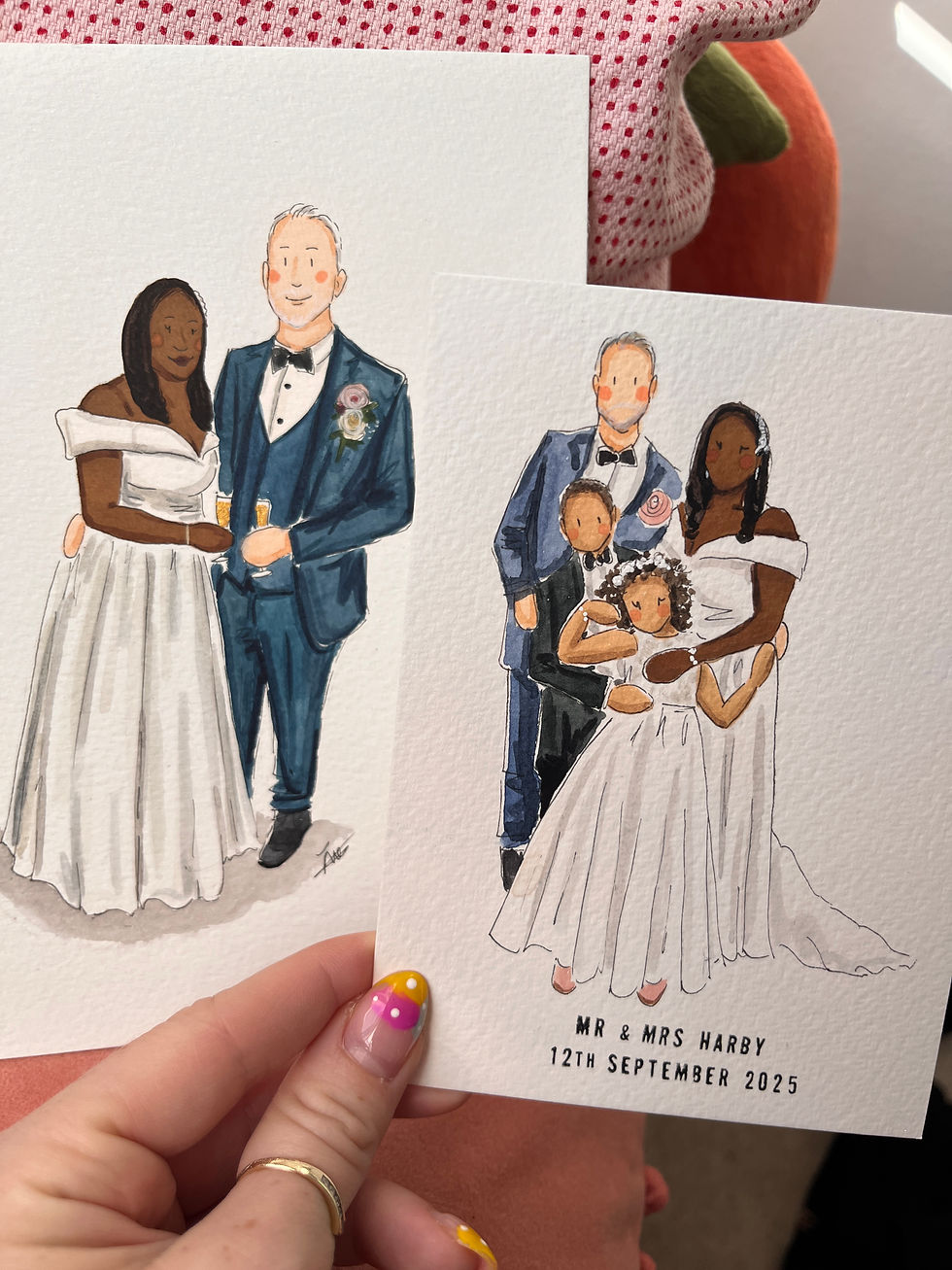 Thumbnail: Wedding Character Illustration