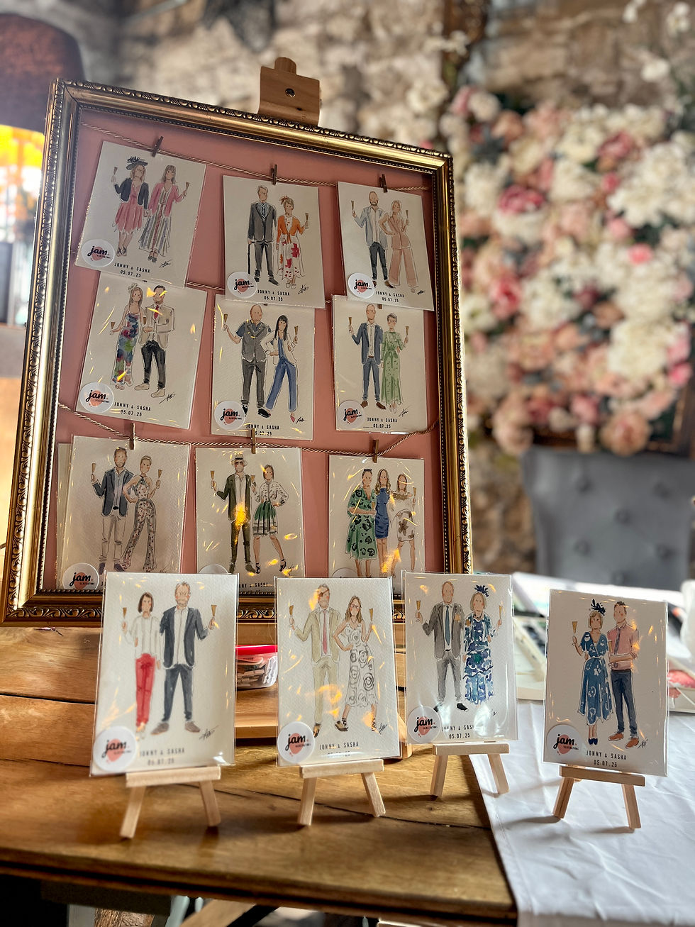 Thumbnail: Live Wedding Illustration