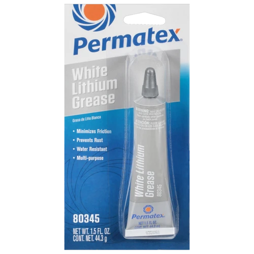 Permatex 80345 White Lithium Grease 1.5oz ICE AUTO PARTS