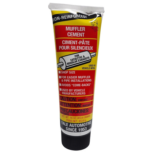 Yale Muffler Cement Exhaust Putty Walker 35958 16oz Tube MC16 ICE