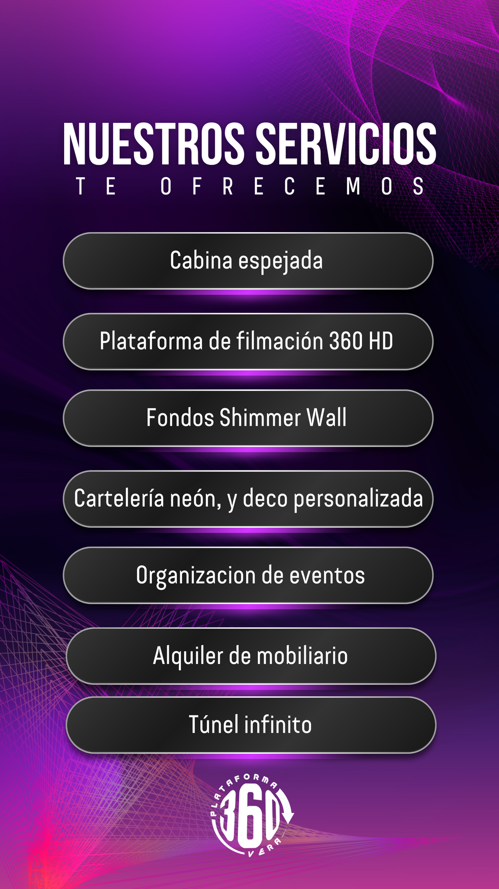 Historia destacada sobre servicios de plataforma 360 vera