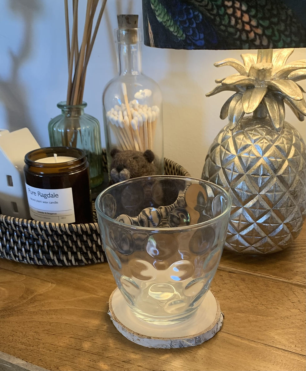 Thumbnail: personalised engraved wooden coasters