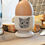 Thumbnail: Personalised wooden egg cup with pet image