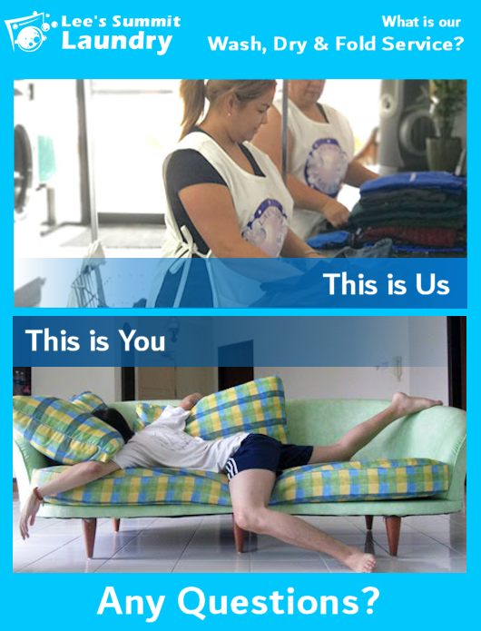 Fluff and Fold Laundromat Service in Kansas City Missouri