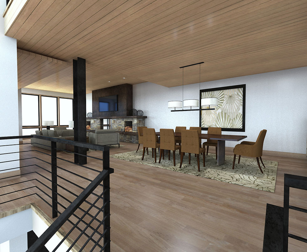 Stair To Dining