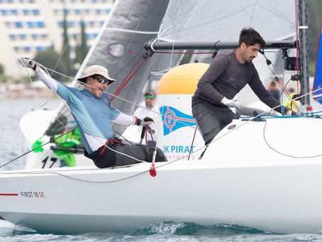 Beneteau First 18 Seascape Sailing mark rounding Ada Sailing Club Portorož