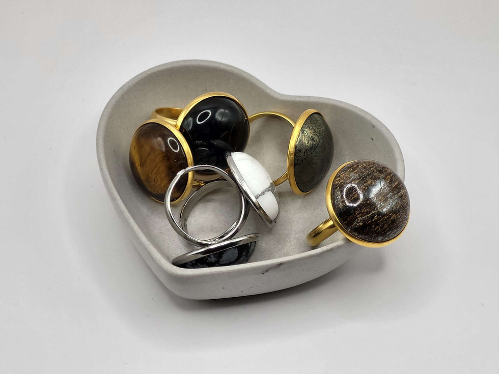 Miniature : Coupelle à bijoux en béton créatif 