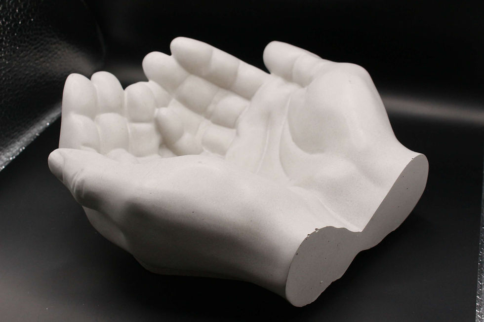 Miniature : Coupelle "mains" pour présentation bijoux 