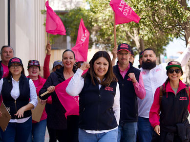 VAMOS POR UNA CIUDAD DIGNA Y SIN BACHES: BRENDA VALENZUELA