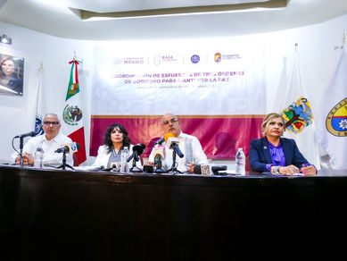 COORDINAN ESFUERZOS TRES ÓRDENES DE GOBIERNO PARA MANTENER LA PAZ EN EL VALLE DE MEXICALI