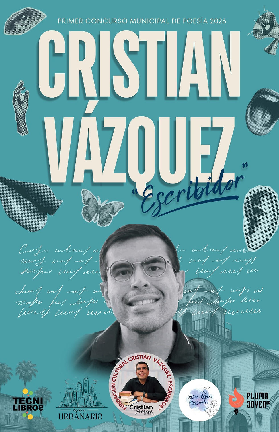CONTINÚA CONVOCATORIA DE CONCURSO DE POESÍA CRISTIAN VÁZQUEZ