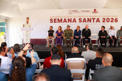 ARRANCA GOBERNADORA MARINA DEL PILAR OPERATIVO DE SEMANA SANTA EN “BAJA CALIFORNIA SEGURO TE DIVIERTES”