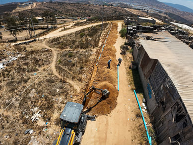 INSTALA CESPE RED DE AGUA POTABLE EN LA COLONIA RAMOS