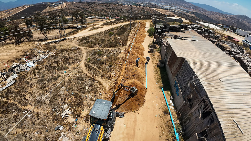 INSTALA CESPE RED DE AGUA POTABLE EN LA COLONIA RAMOS