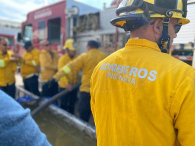 PROMUEVE GOBIERNO DE CLAUDIA AGATÓN CAPACITACIONES DE BOMBEROS ENSENADENSES