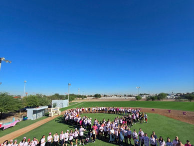 REALIZA IMSS CAMINATA DE PERSONAL POR DÍA MUNDIAL DE LA LUCHA CONTRA EL CÁNCER DE MAMA