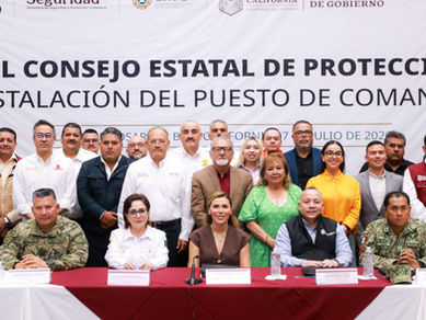 FORTALECEN BAJA CALIFORNIA Y FEDERACIÓN LA PREVENCIÓN ANTE FENÓMENOS METEOROLÓGICOS