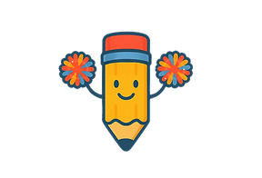 Cheerful Pencil With Pom-Poms (1)_edited