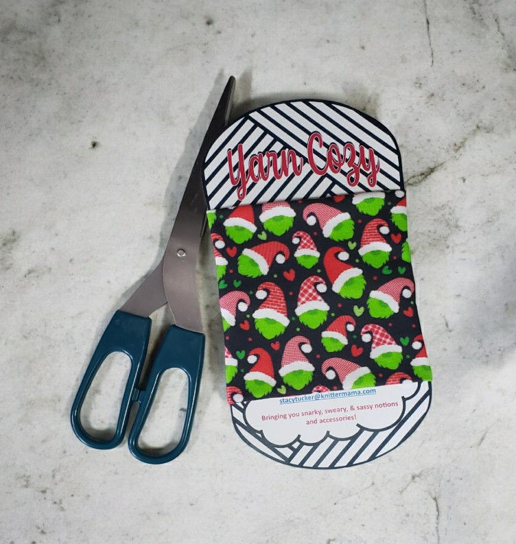 Thumbnail: Green Christmas Monster Yarn Cozy