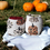 Thumbnail: Leopard Print Pumpkins Yarn Cozy