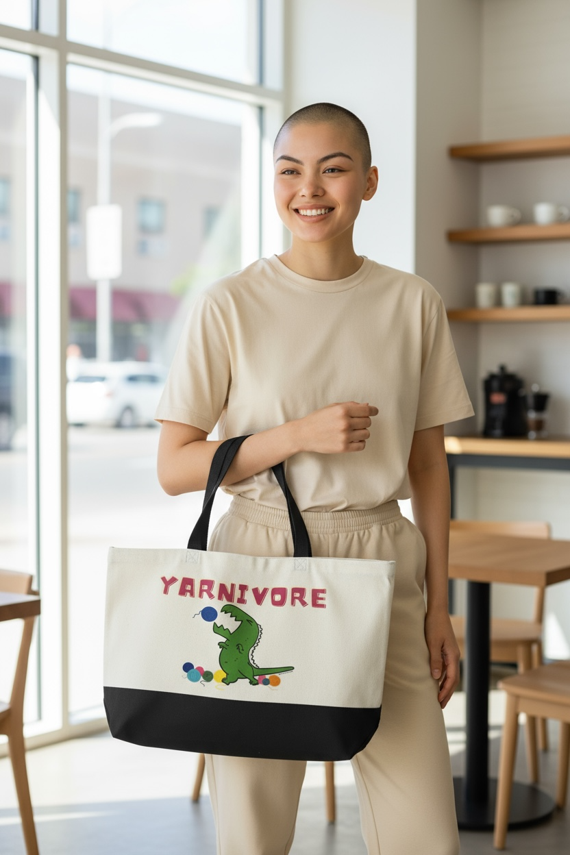 Thumbnail: Sassy and Snarky Printed Tote Bags