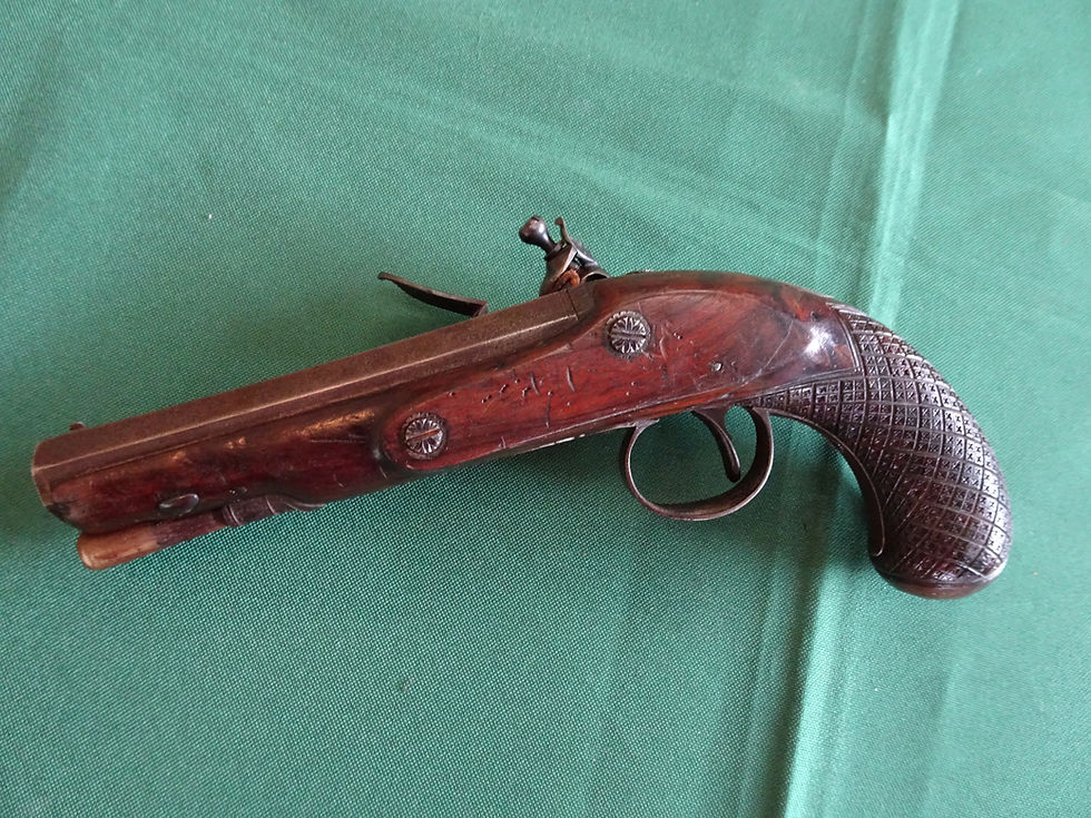 Thumbnail: S Brunn boxed pistol