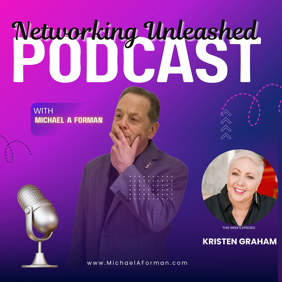 Networking Unleashed: Building Profitable Connections. An Interview with Kirsten Graham and Michael A Forman
