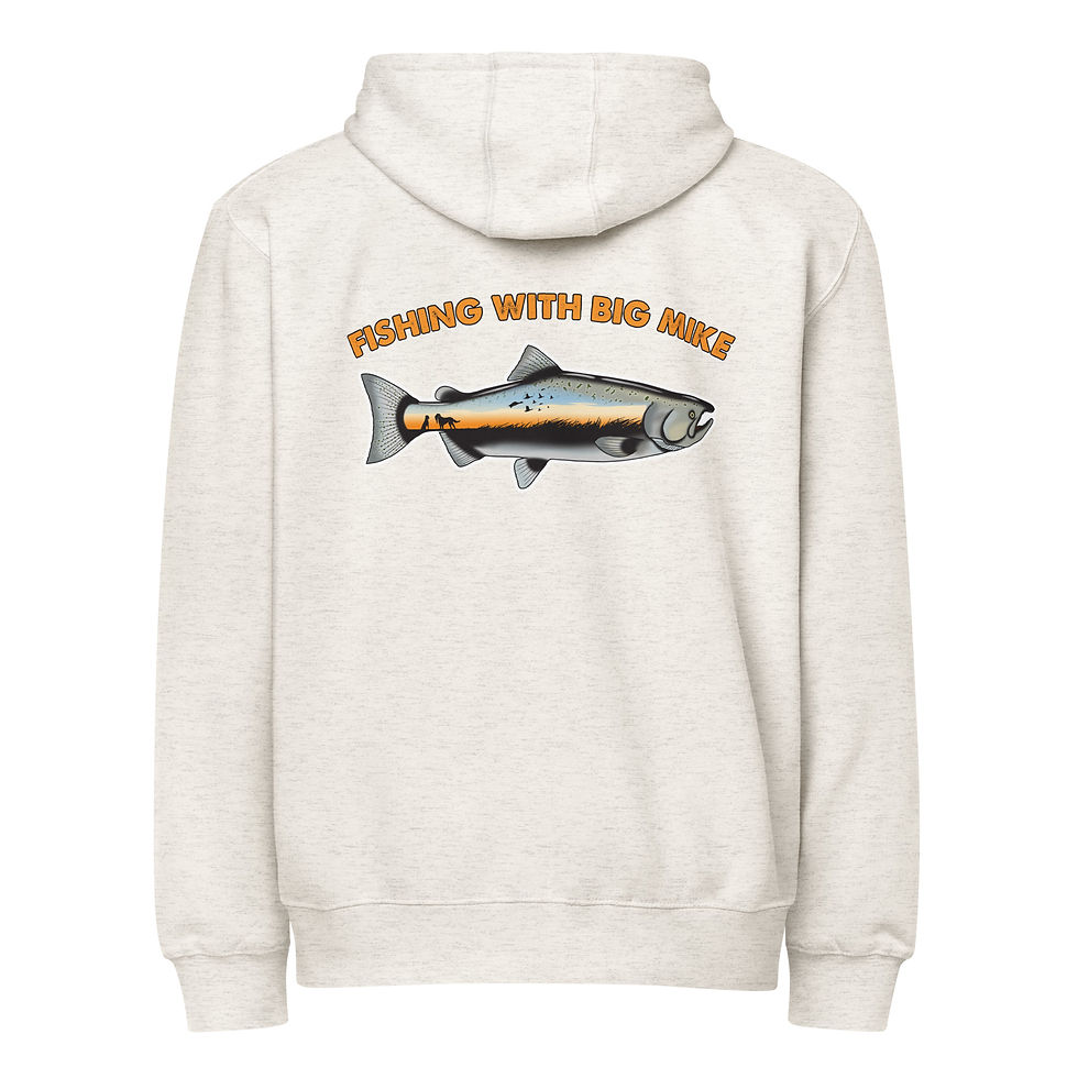 Thumbnail: Premium full zip hoodie back logo