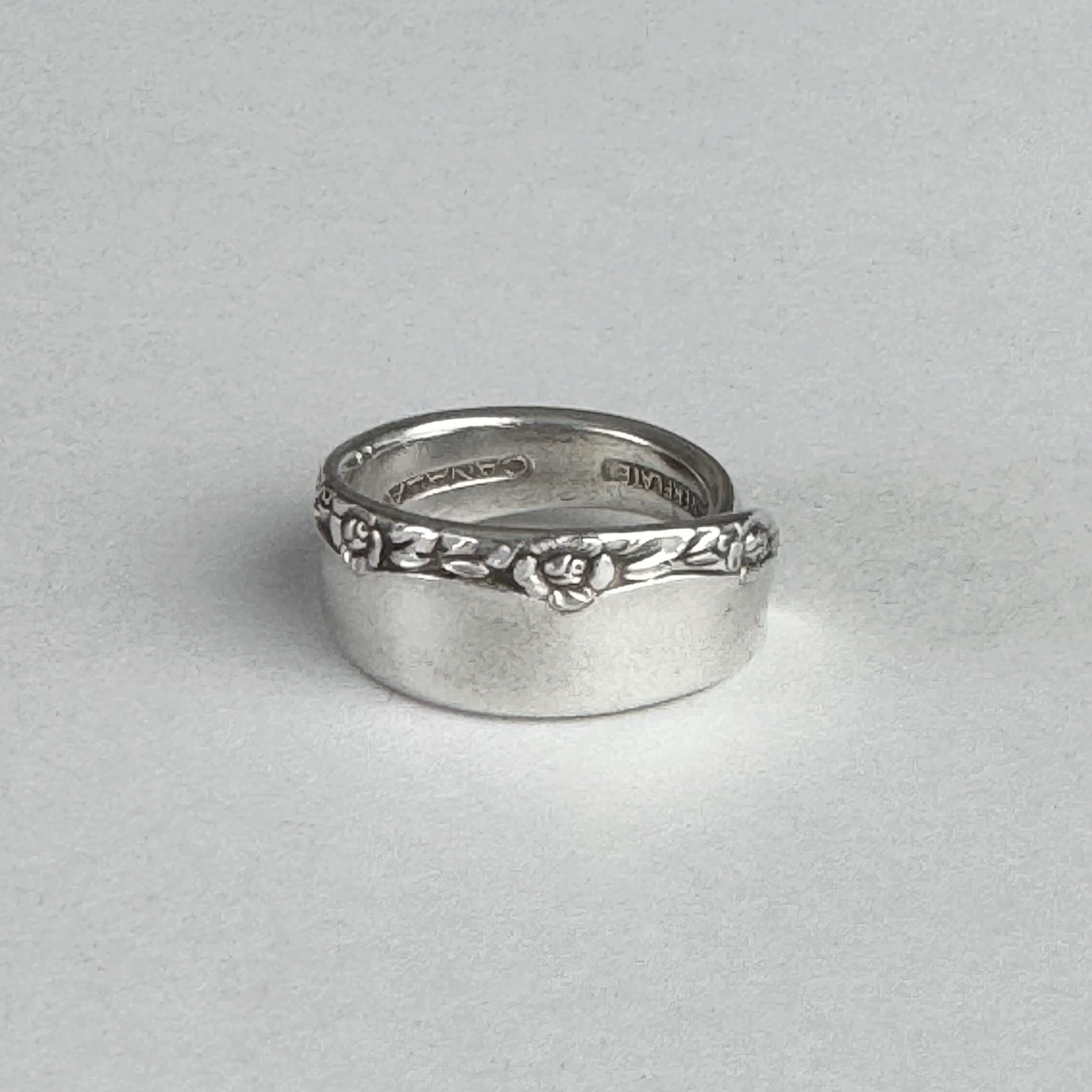 Silver Plated Spoon Ring