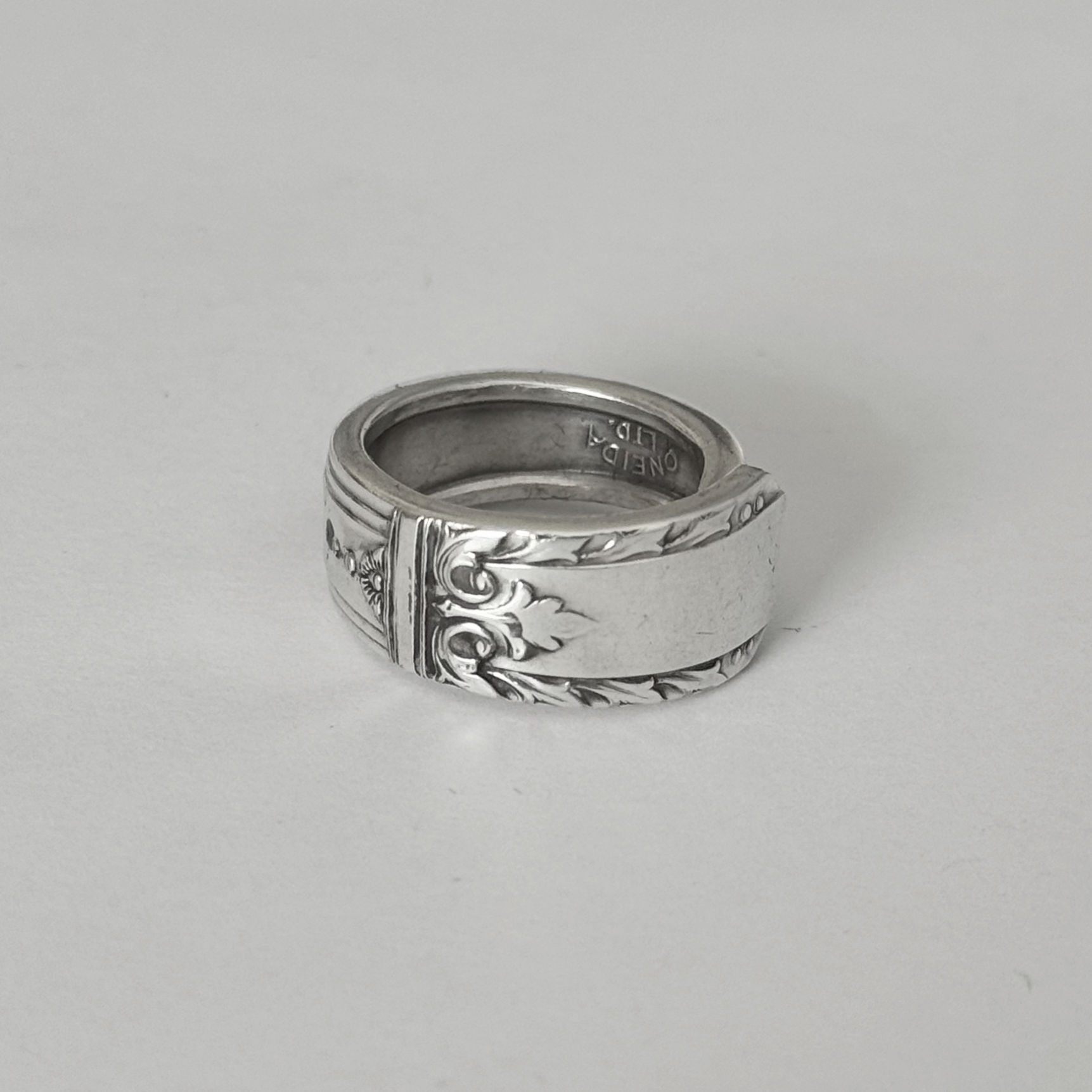 Silver Plated Spoon Ring