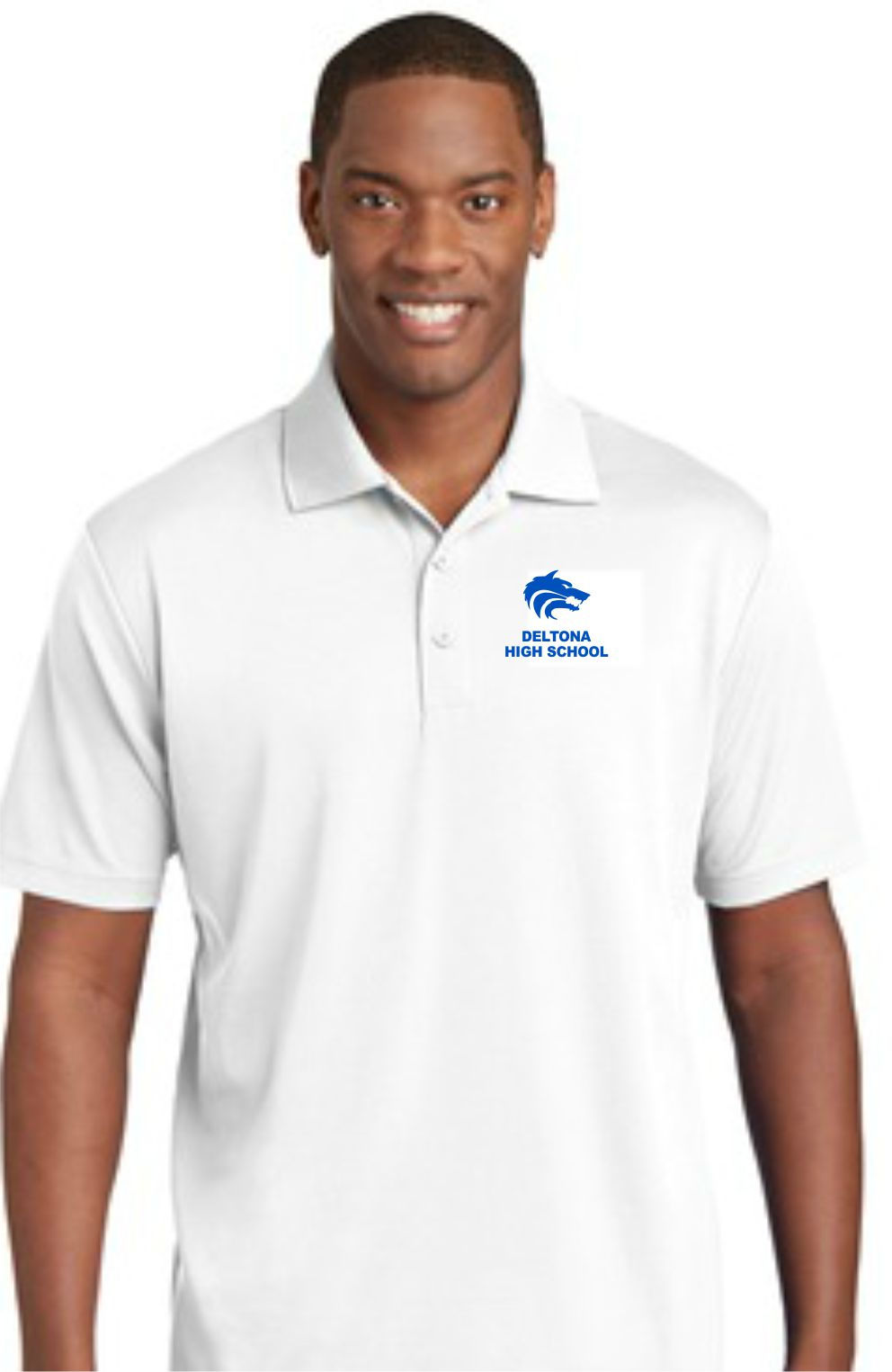 Embroidered Polo Sport-Tek Dri-fit Racermesh