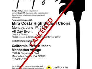 Choir CPK Fundraiser Cancelled