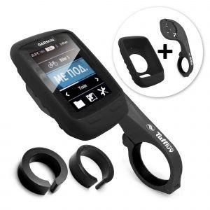 Thumbnail: 3 in 1 Gel Skin for Garmin Edge Touring 800 / 810 with Mount - Black