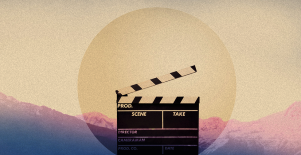 Film Slate Sunset