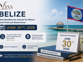 Belize: Annual Tax Return (ATR) and Financial Statement Return (FSR) 2025 Period