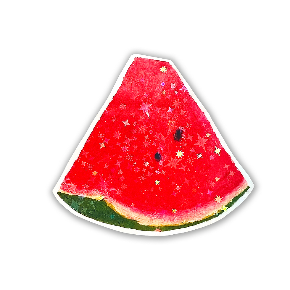 One-In-A-Melon | Holographic Vinyl Sticker