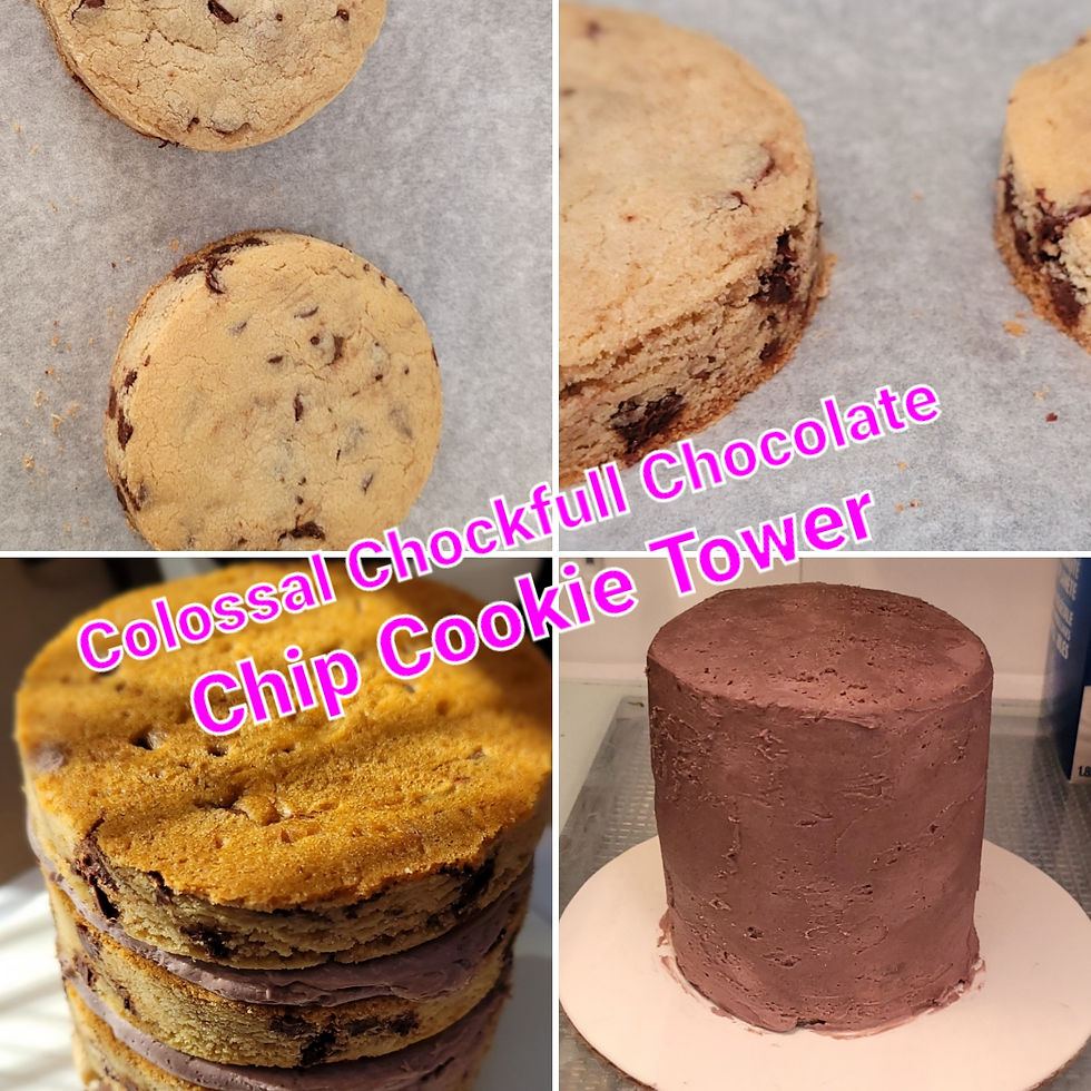 Thumbnail: Iced Cookie Tower - Faux "Cake"