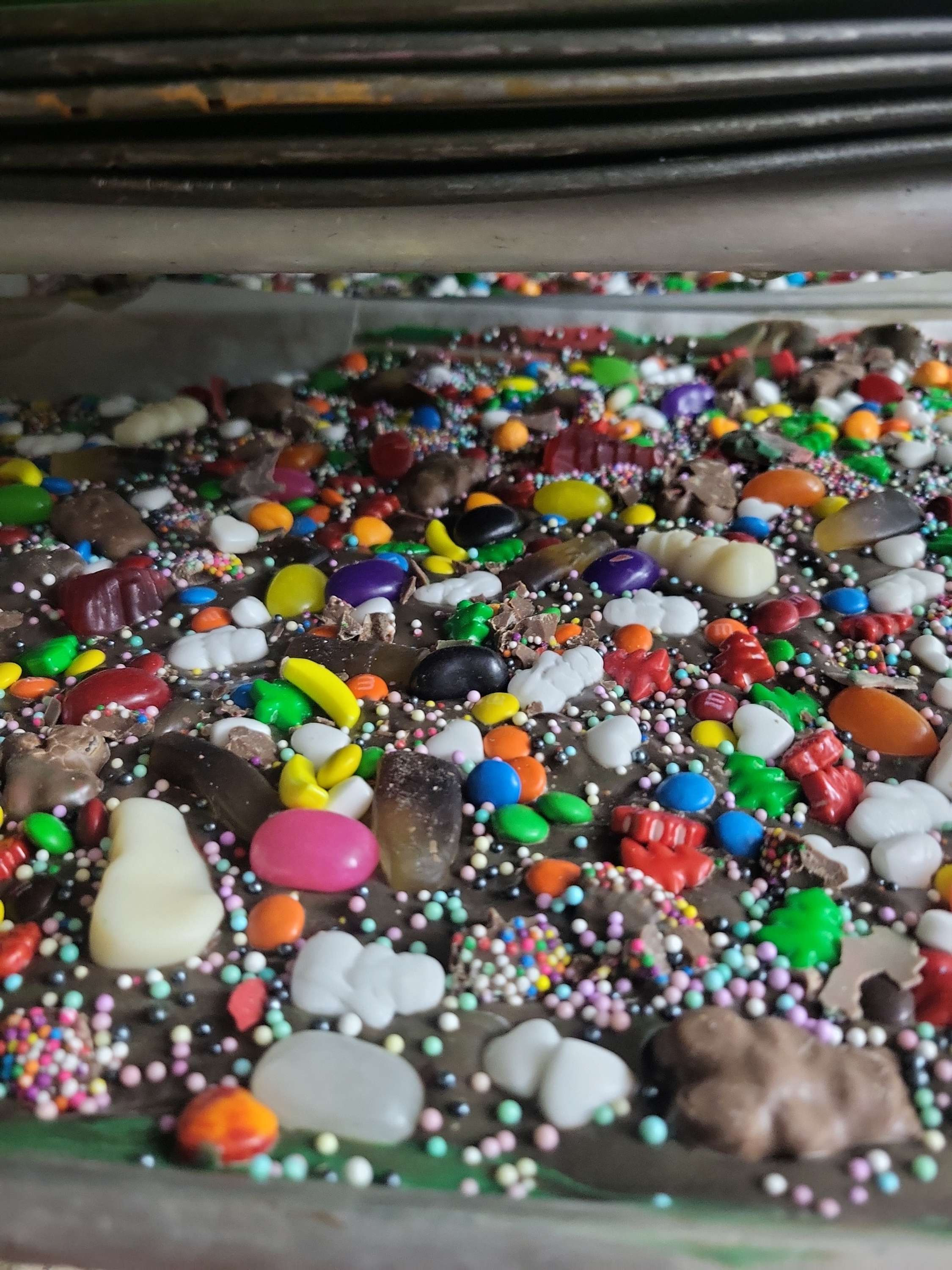 Chocolate and Candy Bark -  Candy Only