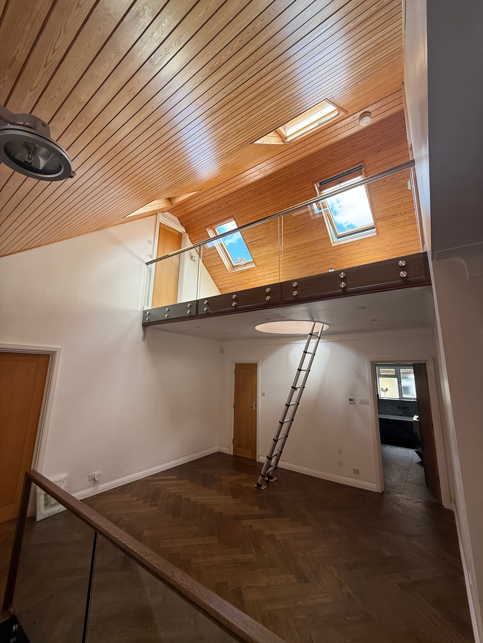 Grand Hall on the first floor ''BEFORE'' picture