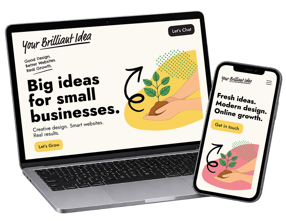 New Creative Agency Laptop and Phone Mockup