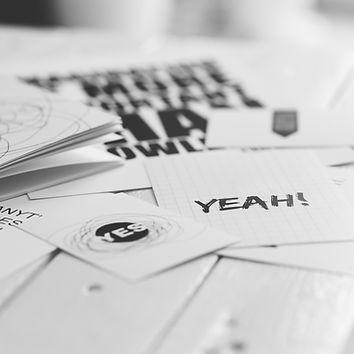 design drafts on paper