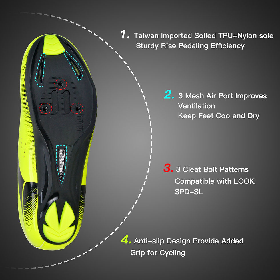 Thumbnail: Pro cycling shoes road bike shoes Darevie cycling shoes