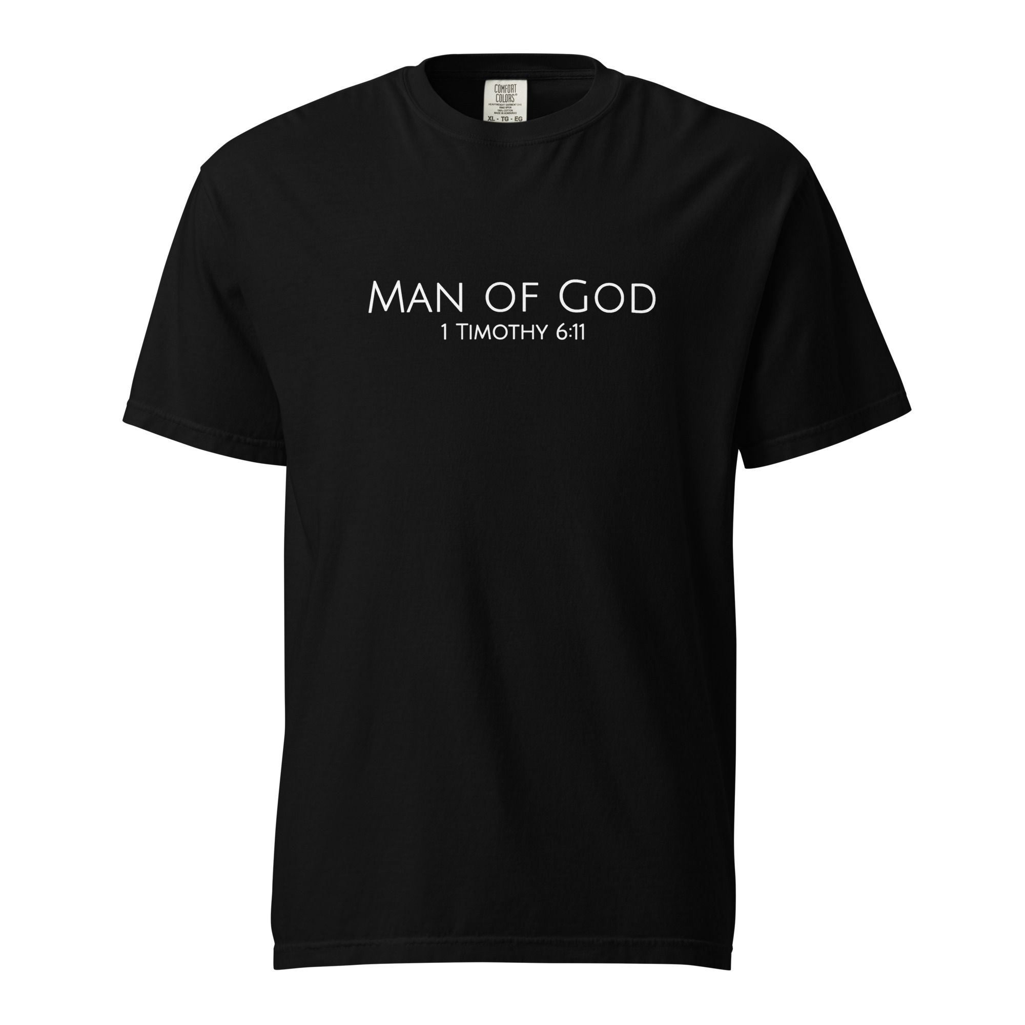 Man of God heavyweight t-shirt