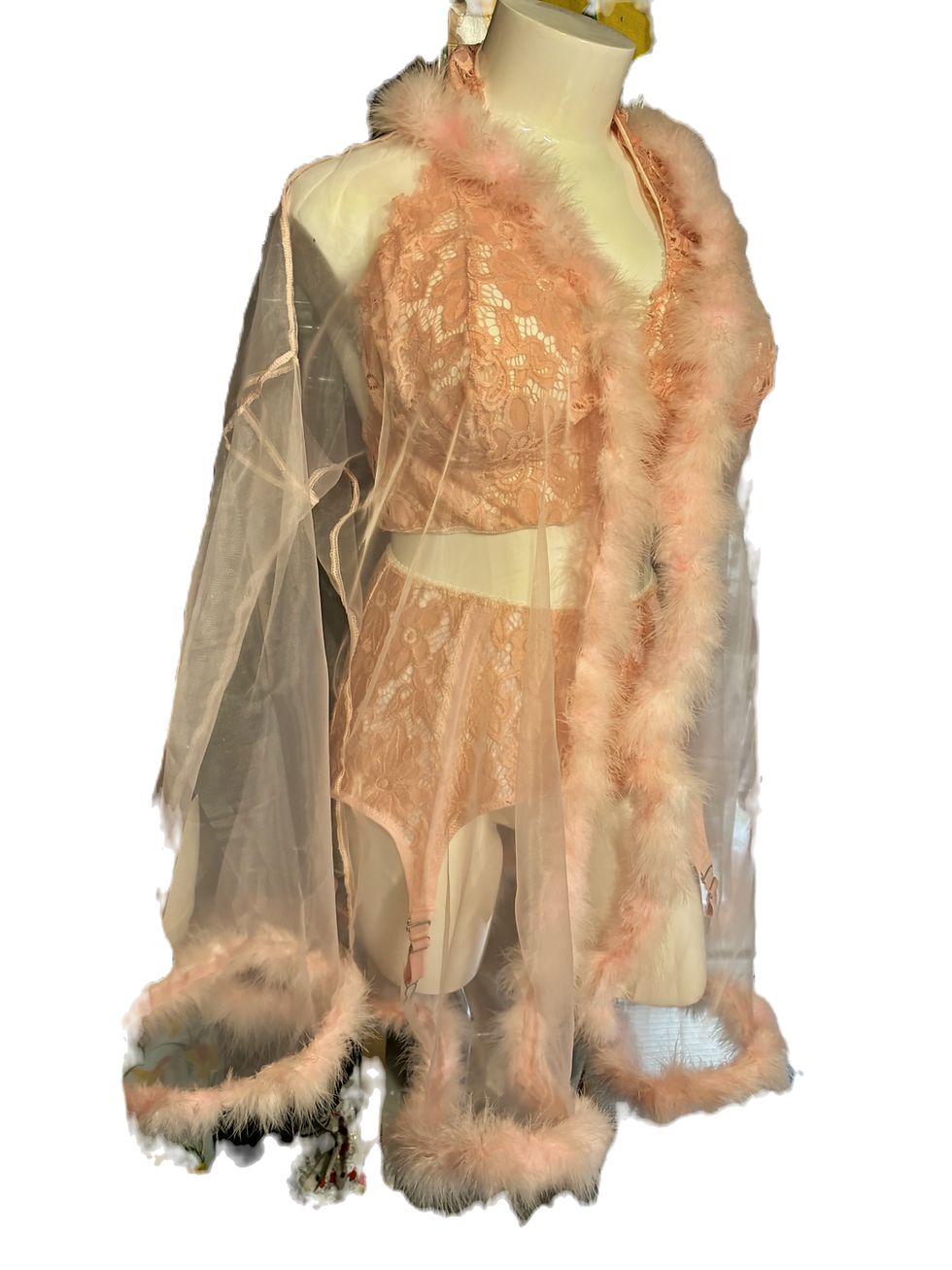Thumbnail: Sheer Lingerie Set (Made to Measure)