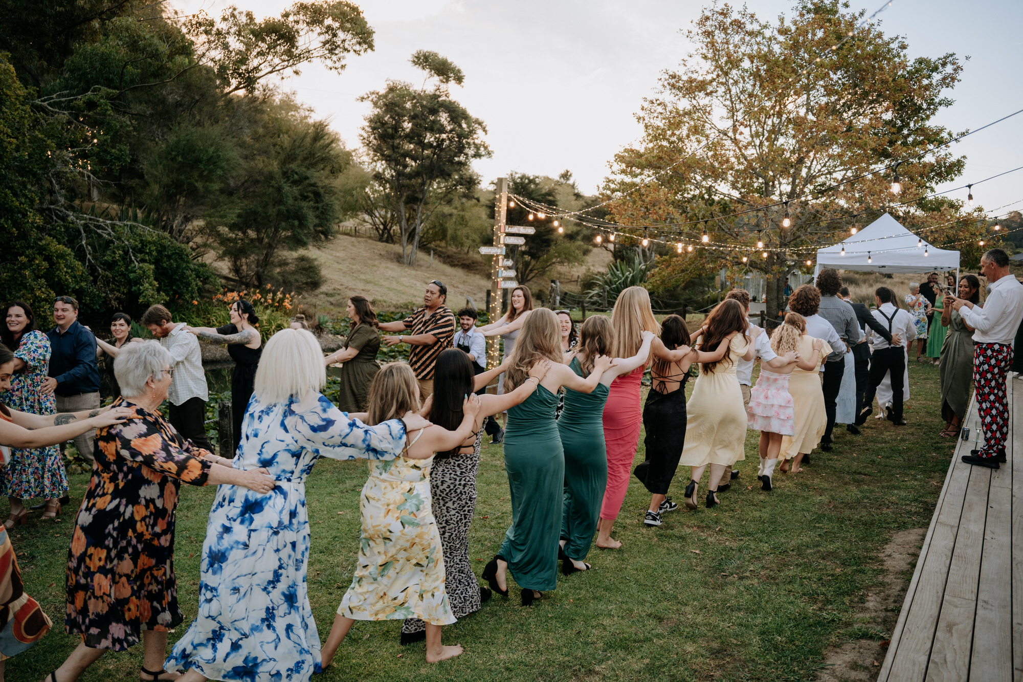 A candid moment from Nekel and Glen’s Waterfall Farm wedding (119 of 126)