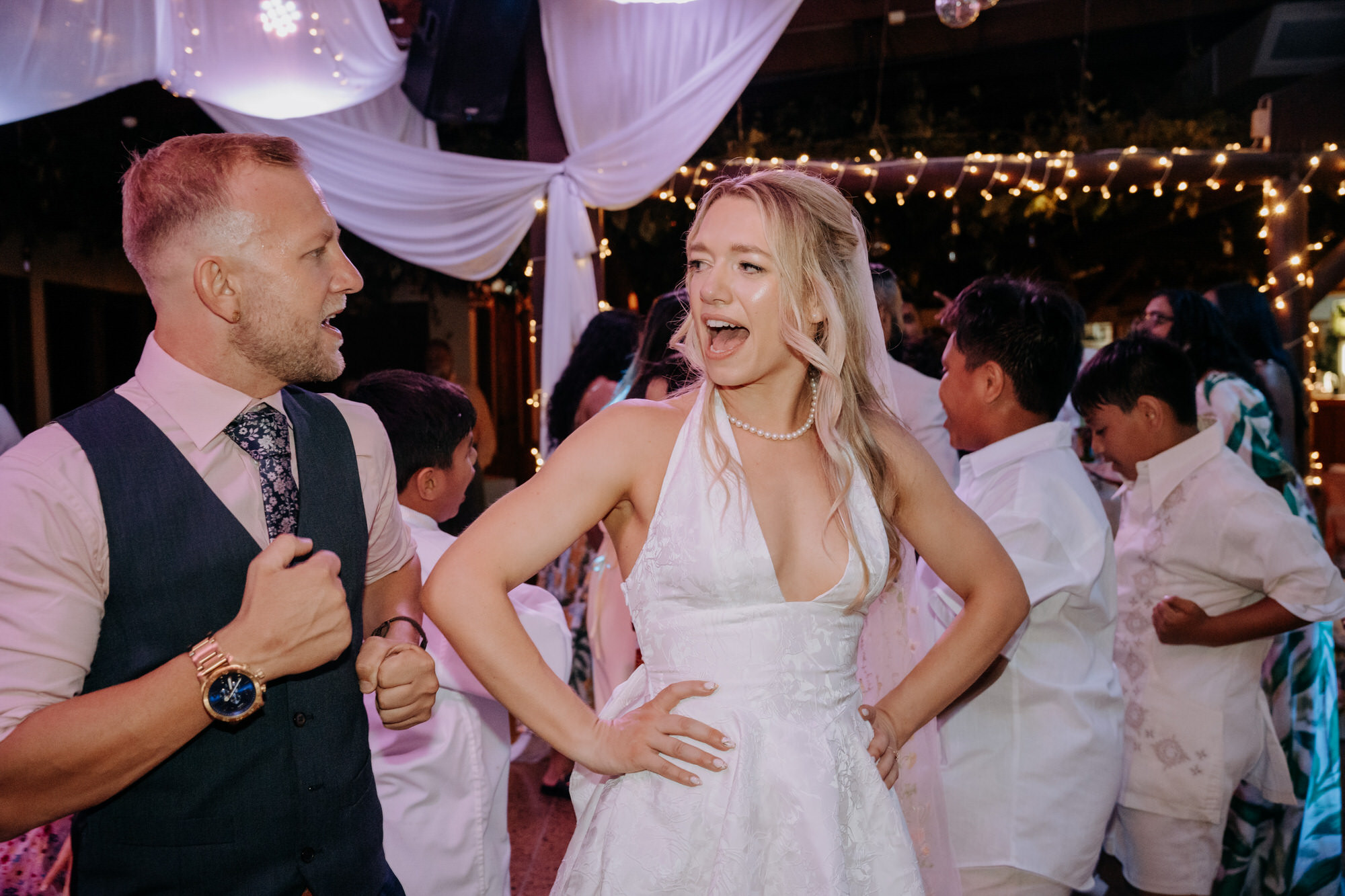 A candid moment from Previn and Nicola’s Markovina Estate wedding (207 of 213)